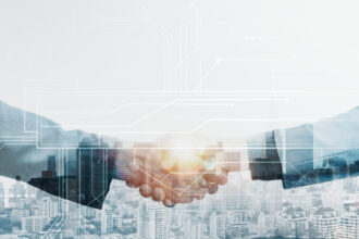 business-partners-handshake-global-corporate-with-technology-concept